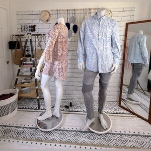 Club Room Button-Up Long Sleeve Dress Shirt